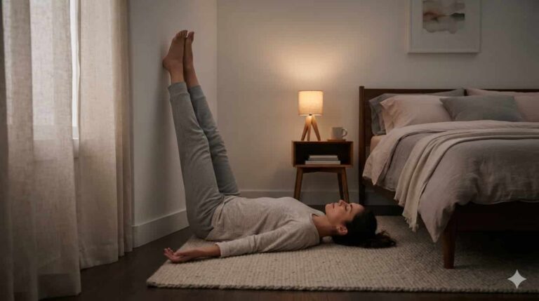 evening stretch routine for better sleep