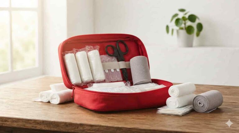 home emergency first aid kit checklist
