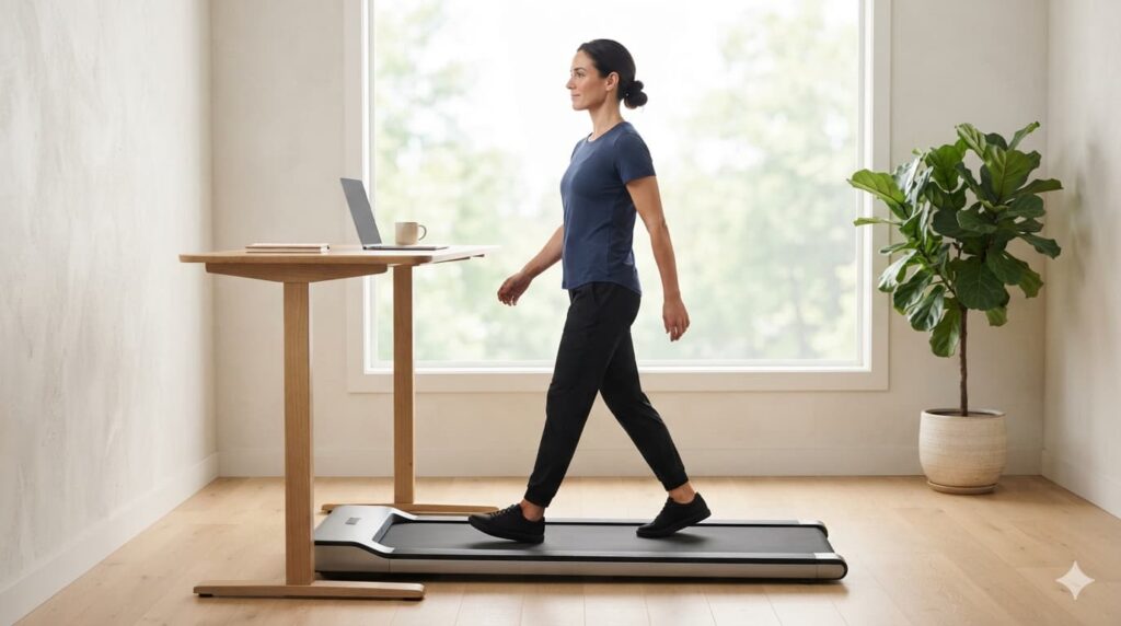 walking pad workout routine for beginners