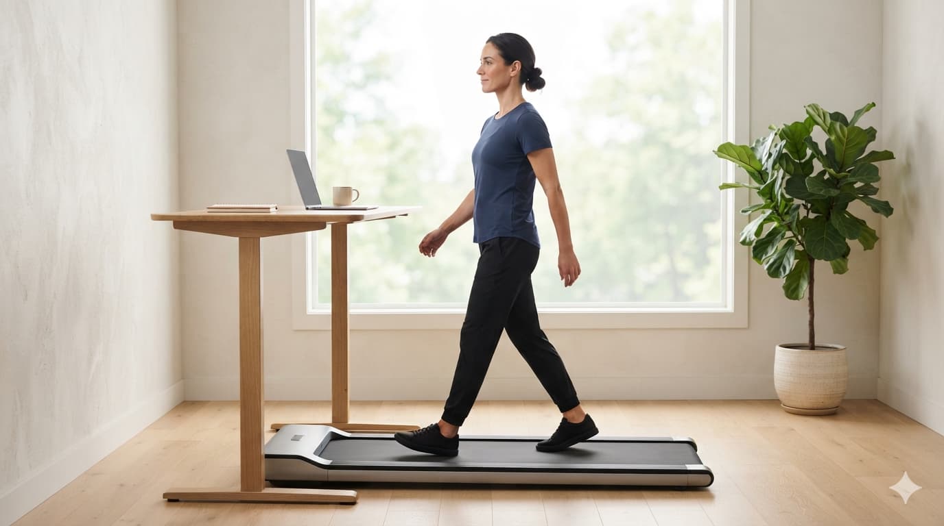 walking pad workout routine for beginners