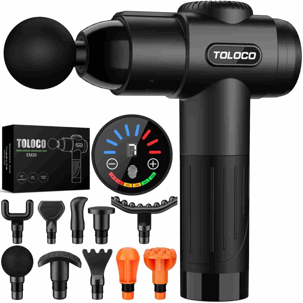 Deep-Tissue Percussion Massage Gun